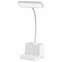 Настольная лампа / светильник беспроводная SONNEN PT-302, органайзер, USB, LED, 3 Вт, 3 режима, 238783 - фото 16563469