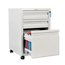 Тумба металлическая ПРАКТИК "ВА4-65/3 (АР-2)", 655х420х494 мм, для 50 подвесных папок+документы - фото 16564121