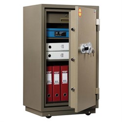 Сейф огнестойкий VALBERG "FRS-99T KL", 991х565х451 мм, 145 кг, 2 ключевых замка, трейзер, крепление к полу - фото 16564130