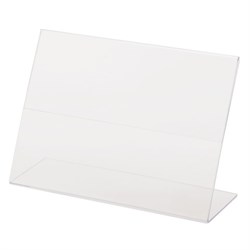 Держатели для ценников, 60х40 мм, КОМПЛЕКТ 20 шт., оргстекло, BRAUBERG, 290408 - фото 16564133