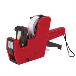 Этикет-пистолет однострочный, прямоугольная лента 21x12 мм, 8 символов, BRAUBERG, 290435 - фото 16564140