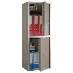 Сейф AIKO "ТМ-120/2Т", 1200х440х355 мм, 51 кг, 2 отделения, ключевые замки, трейзер, 2 полки - фото 16564173