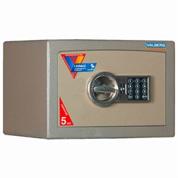 Сейф взломостойкий 1 класс VALBERG "Карат-25 EL", 250х360х310 мм, 44 кг, электронный замок, S10499010440 - фото 16564281