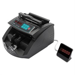 Счетчик банкнот MERTECH C-3000 BLACK, 1000 банкнот/мин, ИК, УФ детекция, фасовка, чёрный, 5515 - фото 16564290