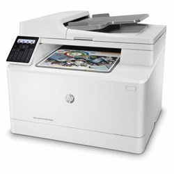 МФУ лазерное ЦВЕТНОЕ HP Color LaserJet M183fw "4 в 1", А4, 16 стр./мин., 30000 стр./месяц, АПД, Wi-Fi, сетевая карта, 7KW56A - фото 16564453
