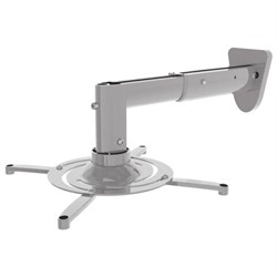 Кронштейн для проекторов настенно-потолочный CACTUS CS-VM-PR05B-AL, высота 23-31 см, 10 кг - фото 16564466