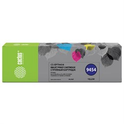 Картридж струйный CACTUS (CS-EPT9454) для Epson WF-C5290DW/WF-C5790DW, желтый - фото 16565109