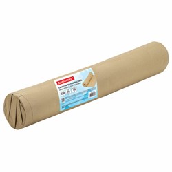 Крафт-бумага в рулоне, 420 мм x 50 м, плотность 78 г/м2, Марка А (Коммунар), BRAUBERG, 440184 - фото 16565822
