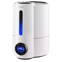 Увлажнитель воздуха KITFORT КТ-2801, объем бака 3,5 л, 26 Вт, арома-контейнер, ионизация, белый - фото 16565902