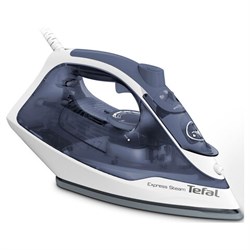 Утюг TEFAL FV2837E0, 2400 Вт, керамическое покрытие, самоочистка, синий - фото 16565965
