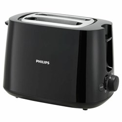 Тостер PHILIPS HD2581/90, 830 Вт, 2 тоста, 8 режимов, пластик, черный - фото 16566059