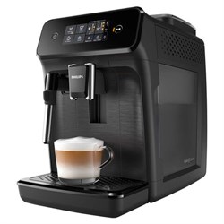 Кофемашина PHILIPS EP1220/00, 1500 Вт, объем 1,8 л, ручной капучинатор, черная - фото 16566063