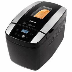 Хлебопечка GORENJE BM1210BK, 800 Вт, вес выпечки 1,2 кг, 12 программ, пластик, чёрный - фото 16566180