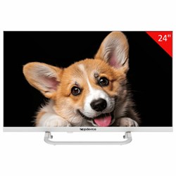 Телевизор TOPDEVICE TDTV24CS03H_WE, 24'' (60 см), 1366x768, HD, 16:9, YaOS, Wi-Fi, Bluetooth, белый - фото 16566184