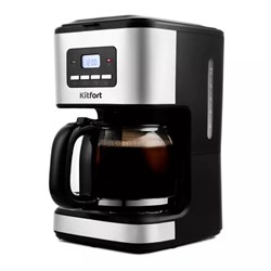 Кофеварка капельная KITFORT КТ-719, 900 Вт, объем 1,4 л, LED-дисплей, поддержание температуры, черная - фото 16566190