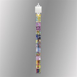 Стриплента на 13 замков, 980х50 мм, с топпером, толщина 0,5 мм, полипропилен, NoName, 504887 - фото 16566236