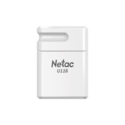 Флеш-диск 64 GB NETAC U116, USB 2.0, белый, NT03U116N-064G-20WH - фото 16566340
