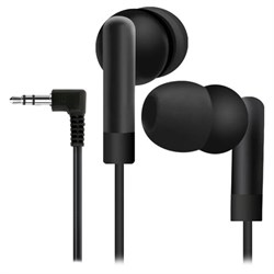 Наушники DEFENDER Basic 210, проводные, кабель 1,2 м, вкладыши, черные, 63211 - фото 16566431