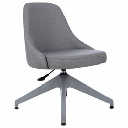 Кресло для приемных и переговорных CH-340GLZ, ткань, серое, 1923860 - фото 16566766