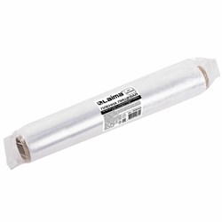 Пленка пищевая ПЭ 450 мм х 200 м, гарантированная длина, 6 мкм, вес 0,49 кг ±5%, LAIMA, 605040 - фото 16567235