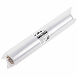 Пленка пищевая ПЭ 450 мм х 300 м, гарантированная длина, 6 мкм, вес 0,73 кг ±5%, LAIMA, 605042 - фото 16567236