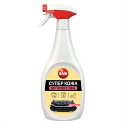 Средство по уходу за кожаными изделиями 400 мл BAGI СУПЕР КОЖА, распылитель, H-208498-N - фото 16567317