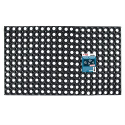 Коврик входной резиновый грязесборный ячеистый, 80х120 см, толщина 16 мм, LAIMA EXPERT, 607812 - фото 16567410
