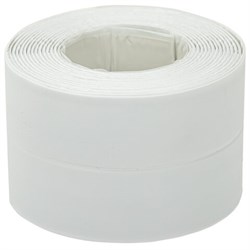 Клейкая лента бордюрная для ванны и кухни повышенной клейкости 60 мм х 3,35 м, бутил, DASWERK (ДАСВЕРК), 608775 - фото 16567556