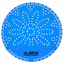 Дезодоратор коврик для писсуара синий, аромат Тутти-фрутти, LAIMA Professional, на 30 дней, 608896 - фото 16567576