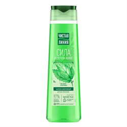 Шампунь для всех типов волос 400 мл, ЧИСТАЯ ЛИНИЯ "Экстракт крапивы", укрепляющий - фото 16567784