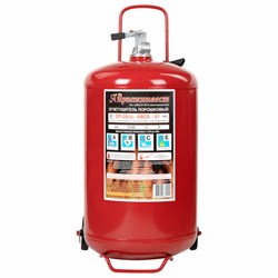 Огнетушитель порошковый ОП-35, ПЕРЕДВИЖНОЙ, АВСЕ (твердые, жидкие, газообразные, электроустановки), ЯРПОЖ, ОП-35 АВСЕ - фото 16567824