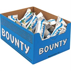 Батончики мини BOUNTY "Minis" с мякотью кокоса в шоколаде, 1 кг, 56727 - фото 16567859
