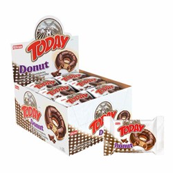 Кекс TODAY "Donut", со вкусом какао, ТУРЦИЯ, 24 штуки по 40 г в шоу-боксе, 1368т - фото 16567907