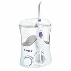 Ирригатор для полости рта (НДС 10%) B.WELL WI-922, стационарный, емкость резервуара 0,6 л, 7 насадок, белый - фото 16568060