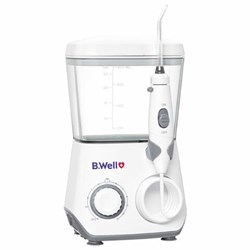 Ирригатор для полости рта (НДС 10%) B.WELL WI-933, стационарный, емкость резерв 0,8 л, 8 насадок, белый - фото 16568061