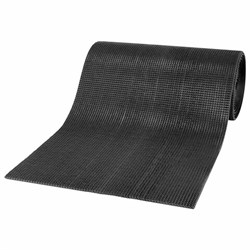 Коврик ДОРОЖКА 0,9х10 м, "ТРАВКА" ГРАФИТ пластиковый грязезащитный, щетина 10 мм, LAIMA EXPERT, 701069 - фото 16568965