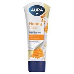 Крем для рук питательный 75 мл, AURA Honey Care "Мёд и пантенол", 14796 - фото 16569022