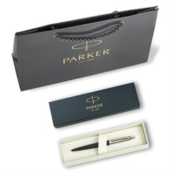 Ручка шариковая PARKER "Jotter Core Bond Street Black", пакет, 880893 - фото 16569071
