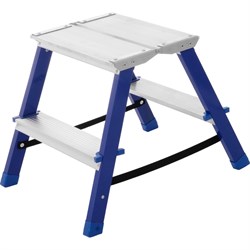 Стальная двухсторонняя стремянка STAIRS CMP202 - фото 16573625