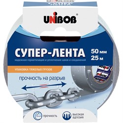 Армированная супер клейкая лента UNIBOB 214999 - фото 16573816