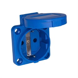 Встраиваемая безвинтовая розетка PCE 109-0b - фото 16579382