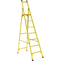 Диэлектрическая стеклопластиковая стремянка ООО "ЛУЧ" ССС-3,2-Ф55П - фото 16579514