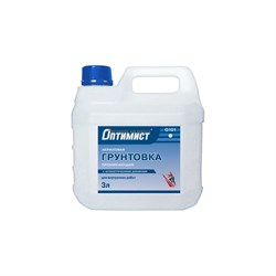 Проникающая акриловая грунтовка для внутренних работ ОПТИМИСТ G101 - фото 16580572