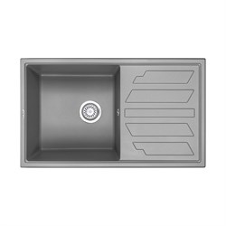 Оборачиваемая кварцевая кухонная мойка GRANULA GR-8002 - фото 16582506