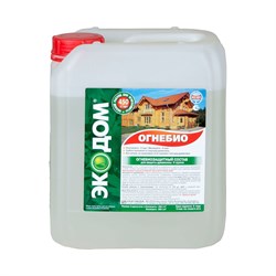 Огнебиозащитный состав для древесины Экодом Огнебио - фото 16586136