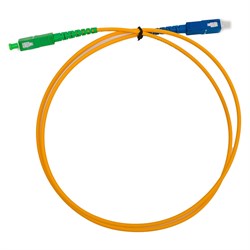 Оптический шнур Cabeus FOP(s)-9-SC/APC-SC/UPC-1m - фото 16586364