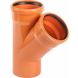 Тройник наружной канализации ХЕМКОР 06306 - фото 16587248