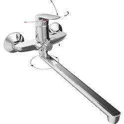 Смеситель для ванной Tokito TOK-TAK-1015 - фото 16588503