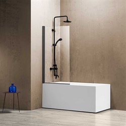 Душевая шторка на ванну VINCEA VSB-11800CLGM - фото 16589422