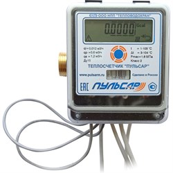Прямой ультразвуковой теплосчетчик Пульсар Ду15 - фото 16591257